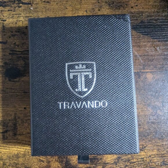 TRAVANDO Swype Slim Wallet for Men Metal RFID Blocking Mens Wallet Card Case - Picture 4 of 6